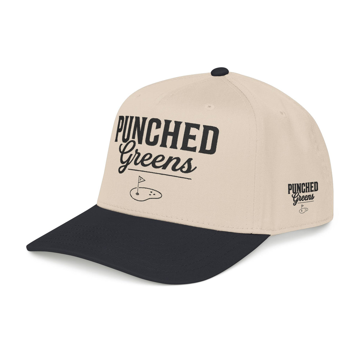 Punched Greens Logo Hat