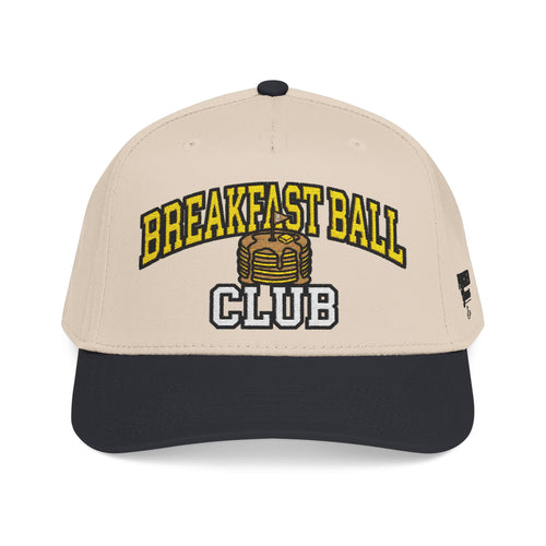 Breakfast Ball Club embroidered golf hat by Punched Greens