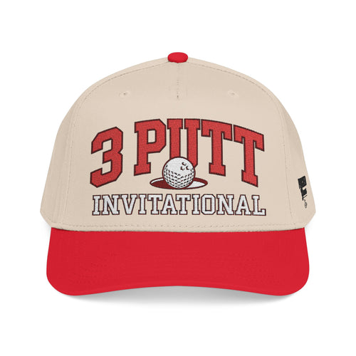3 Putt Invitational vintage golf hat alternate view