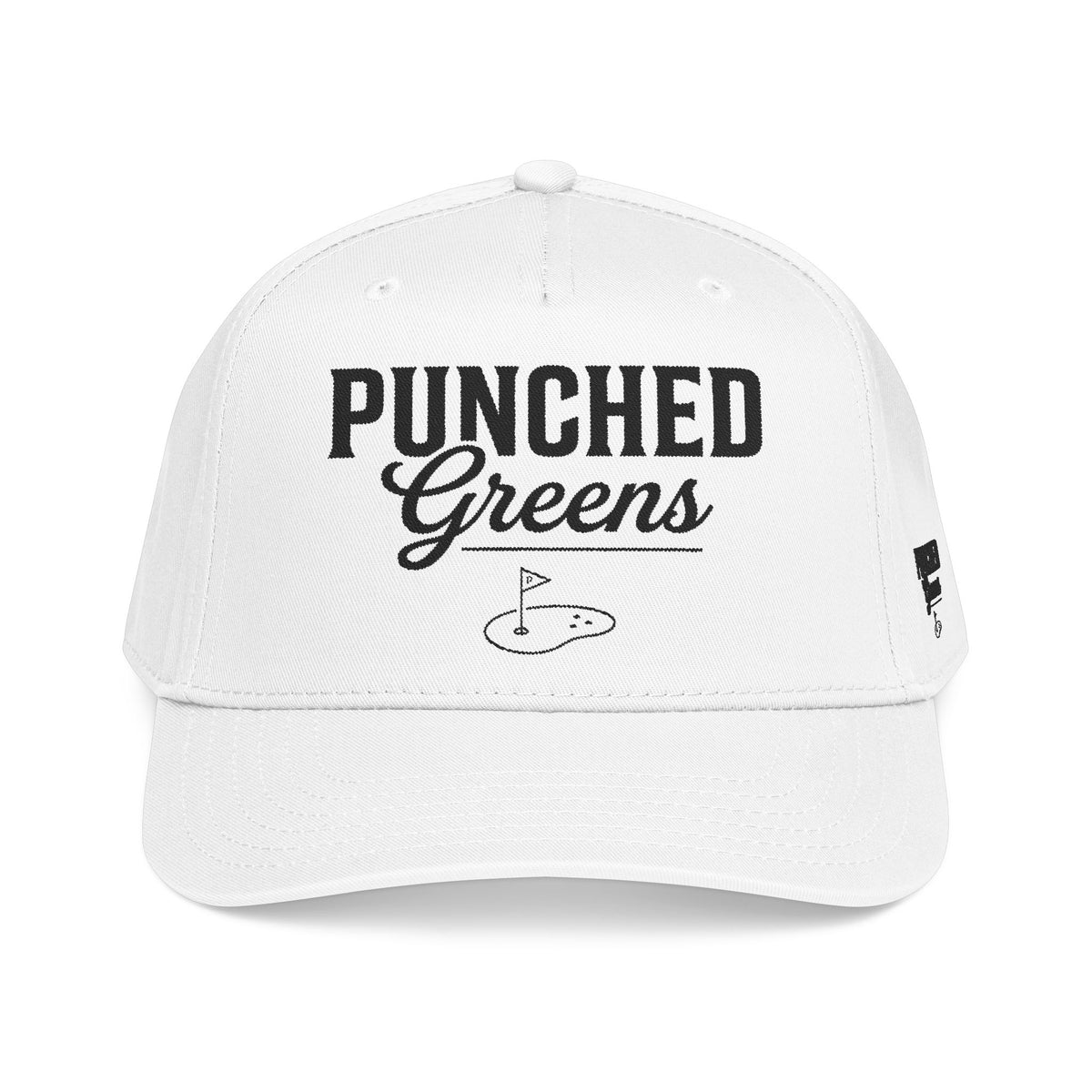 Punched Greens Logo Hat